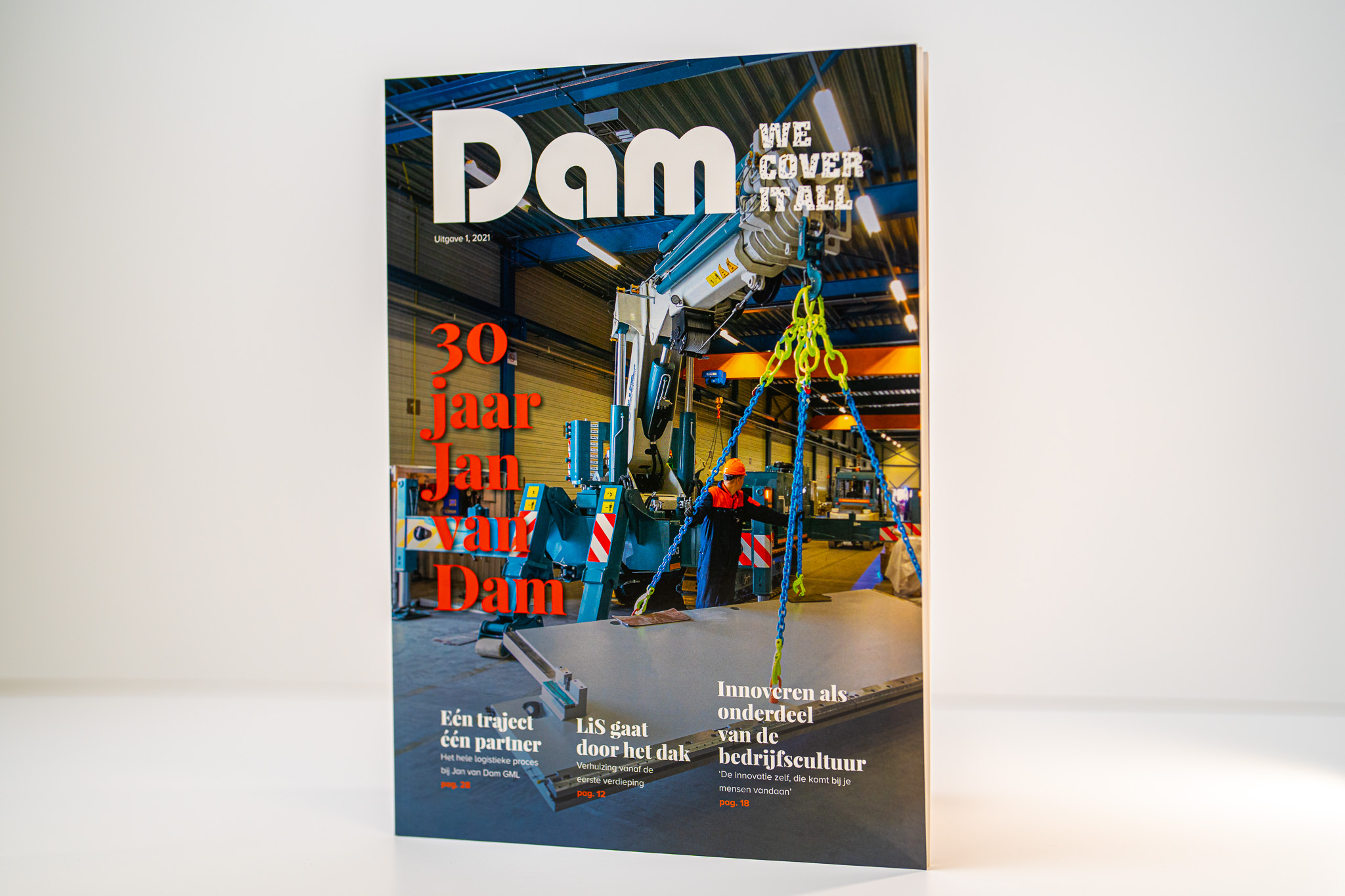 Jan van Dam boekje 30 jaar deMediagraaf Magazine drukwerk 1