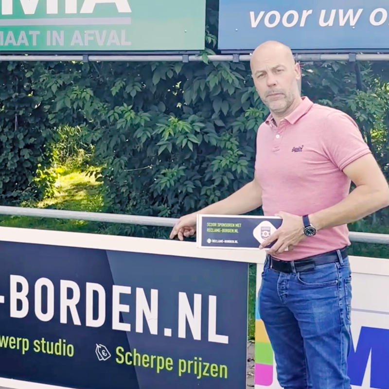 Mike reclame borden.nl
